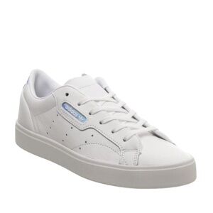 ADIDAS women’s SLEEK WHITE IRIDESCENT EXCLUSIVE Size 7.5